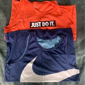 Nike tank tops. 2 for 1!